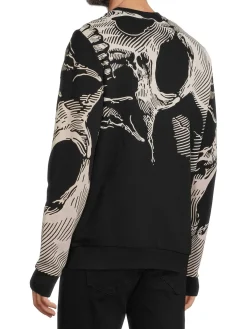 Eleven Paris Sweatshirts & Hoodies|Skull Graphic Sweatshirt Black Multicolor