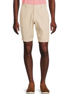 BOSS Shorts|Slice Solid Shorts Natural