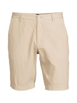 BOSS Shorts|Slice Solid Shorts Natural