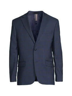 Ben Sherman Blazers & Sportcoats|Slim Fit Checked Blazer Blue Red