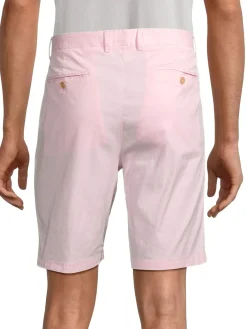 Saks Fifth Avenue Shorts|Slim Fit Cotton Blend Chino Shorts