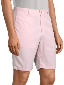 Saks Fifth Avenue Shorts|Slim Fit Cotton Blend Chino Shorts