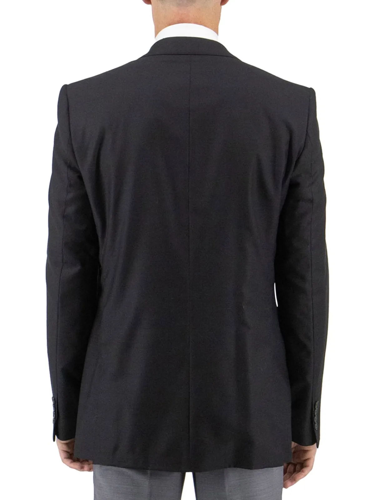 Tiglio Blazers & Sportcoats|Slim Fit Wool Blazer Black