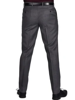 Original Penguin Pants|Slim Fit Wool Blend Dress Pants Grey