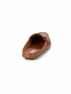 Saks Fifth Avenue Slip-On Leather Loafer Mules