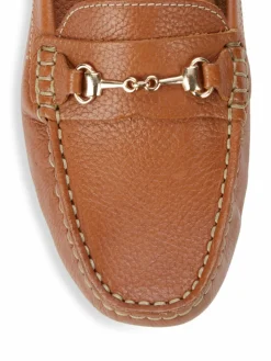 Saks Fifth Avenue Slip-On Leather Loafer Mules