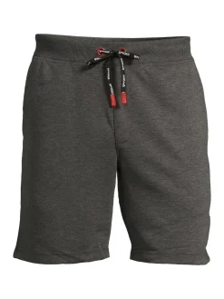 Spyder Shorts|Slubbed Drawstring Sweatshorts Charcoal
