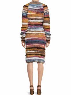 Women CAARA Sobol 2-Piece Stripe Wool Blend Sweater Dress