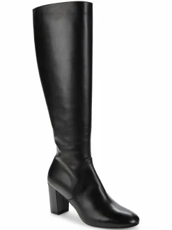 Stuart Weitzman Sofia Leather Knee Boots