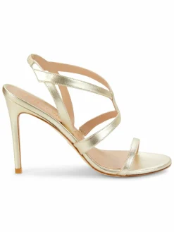Stuart Weitzman Soiree 100 Strappy Silngback Heel Sandals