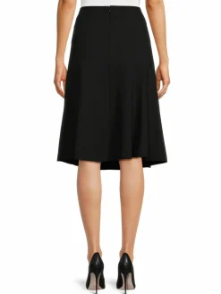 Women Tommy Hilfiger Solid A-Line Skirt