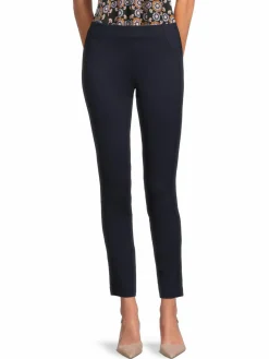 Women Saks Fifth Avenue Solid Ankle Skinny Pants