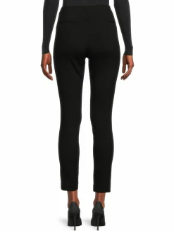 Women Saks Fifth Avenue Solid Ankle Skinny Pants