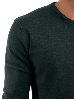 X Ray Sweaters|Solid Crewneck Sweater Heather Charcoal