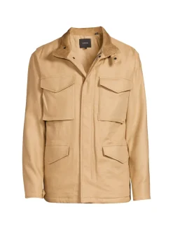 Vince Coats & Jackets|Solid Field Jacket New Camel