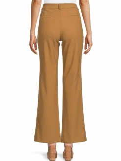 Women Karl Lagerfeld Paris Solid Flared Pants