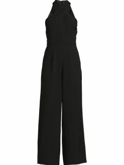 Women julia jordan Solid Halter Jumpsuit