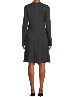 Women Vince Solid Knee Length A Line Dress