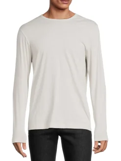 Theory Tees|Solid Long Sleeve Tee