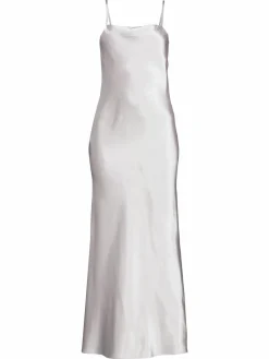 Women The fashion poet Solid Maxi Slip Dress