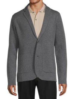 Bruno Magli Sweaters|Solid Merino Wool Sweater