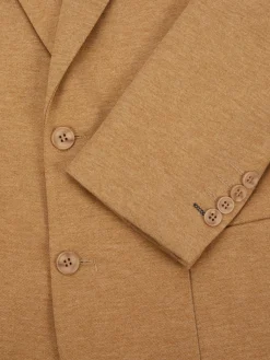 Tom Baine Blazers & Sportcoats|Solid Notch Lapel Sportcoat Sand