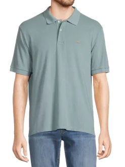 Faherty Polos|Solid Pique Polo