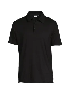 Onia Polos|Solid Polo Black