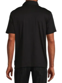 Onia Polos|Solid Polo Black