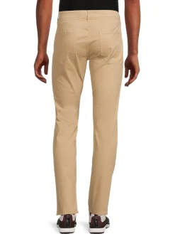 Vince Pants|Solid Slim Fit Pants