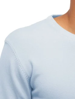 X Ray Sweaters|Solid V Neck Sweater Powder Blue