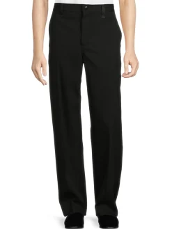 Burberry Pants|Solid Wool Pants