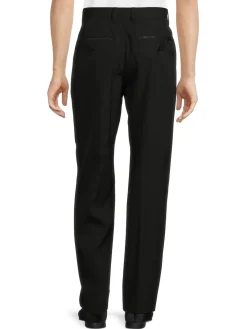 Burberry Pants|Solid Wool Pants