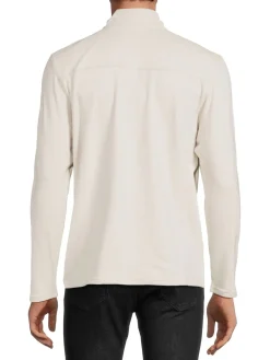Avalanche Sweatshirts & Hoodies|Solid Zip Up Pullover Oatmeal Heather