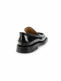 Proenza Schouler Square Toe Patent Leather Loafers