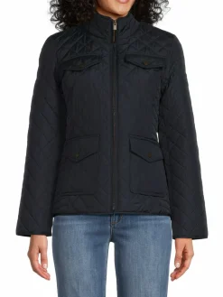 Women Tommy Hilfiger Stand Collar Puffer Jacket
