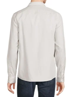 Good Man Brand Casual Button-Down Shirts|Standard Fit Solid Button Down Shirt