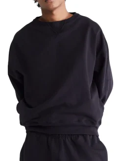 Calvin Klein Loungewear, Sleepwear & Robes|Standards Fleece Crewneck Sweatshirt