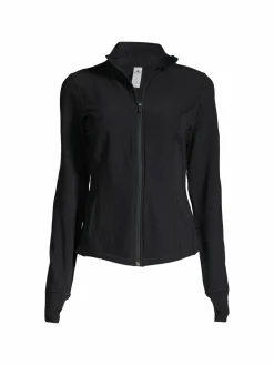 Women 90 Degree by Reflex Stand-Collar Zip-Front Jacket
