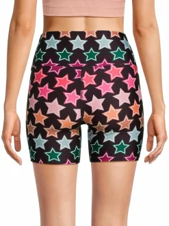 Women Beach Riot Star Bike Shorts