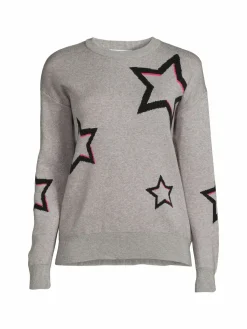 Women FOR THE REPUBLIC Star Crewneck Sweater