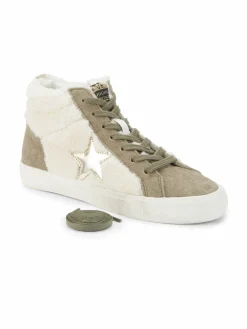 Vintage Havana Star Faux Fur Sneakers