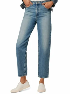 Women Joe's Jeans Stellie High Rise Stretch Straight Crop Jeans
