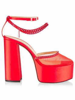 Nalebe Stories Through Seasons Stellar Crystal Embellished Platform Sandals