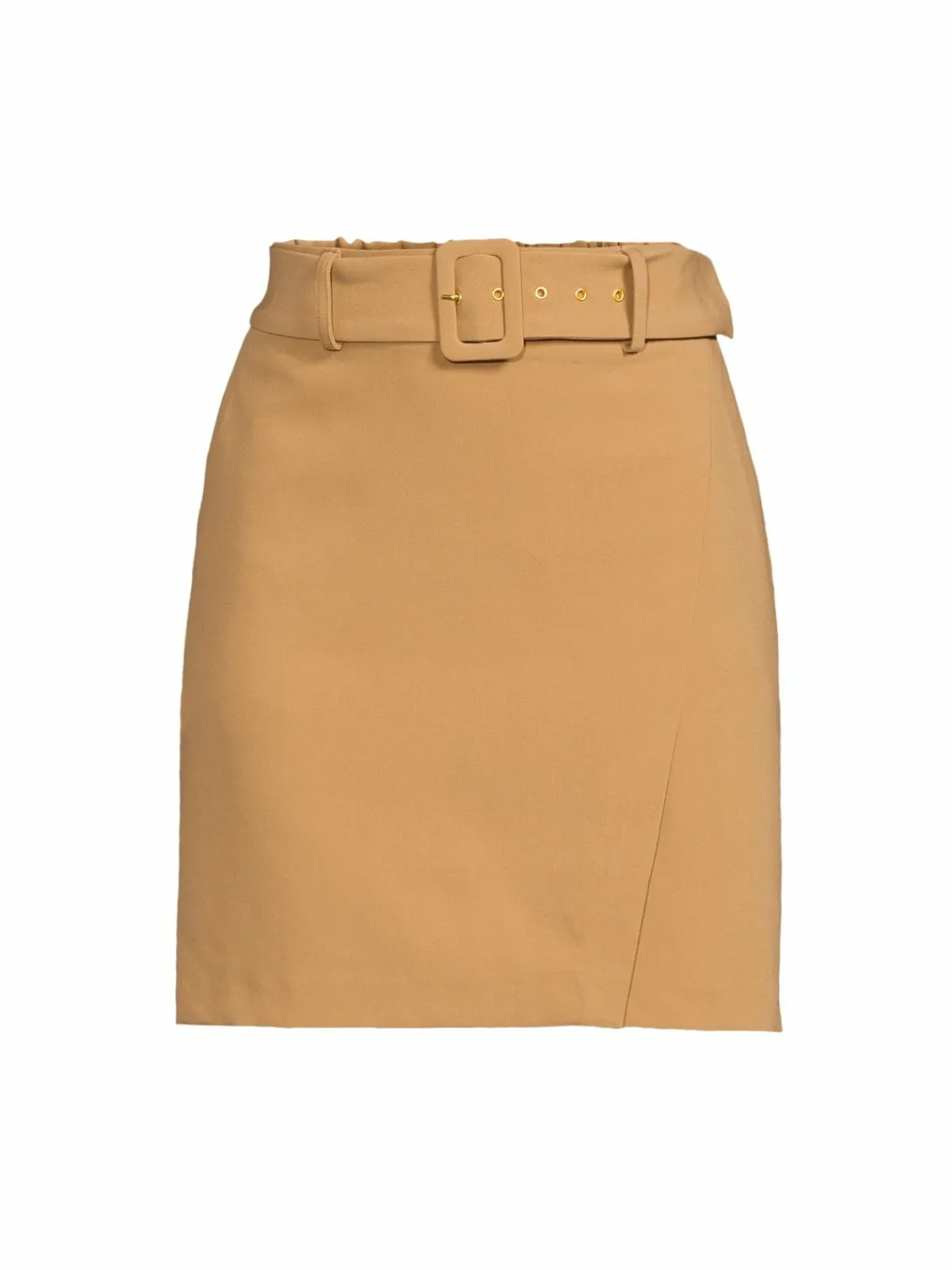 Women Ellen Tracy Straight Faux Wrap Mini Skirt