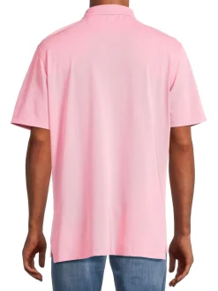 Johnnie O Polos|Streels Solid Short Sleeve Polo Candy