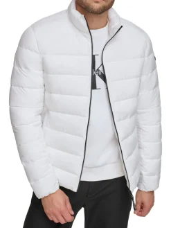 Calvin Klein Coats & Jackets|Stretch Puffer Jacket