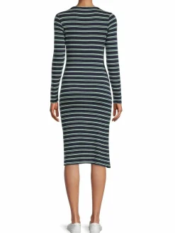 Women Renee C. Striped Bodycon Dress