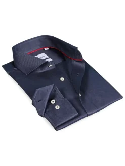 Finollo Dress Shirts|Striped Dress Shirt Charcoal