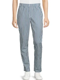 Onia Loungewear, Sleepwear & Robes|Striped Pajama Pants Denim White